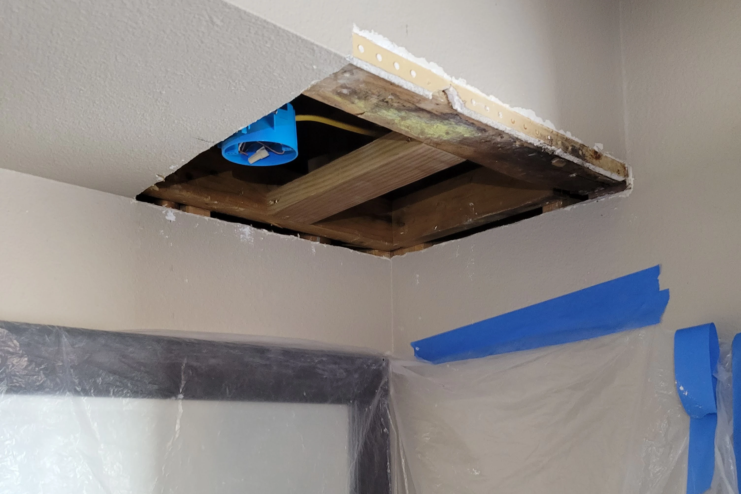 Drywall needing repair