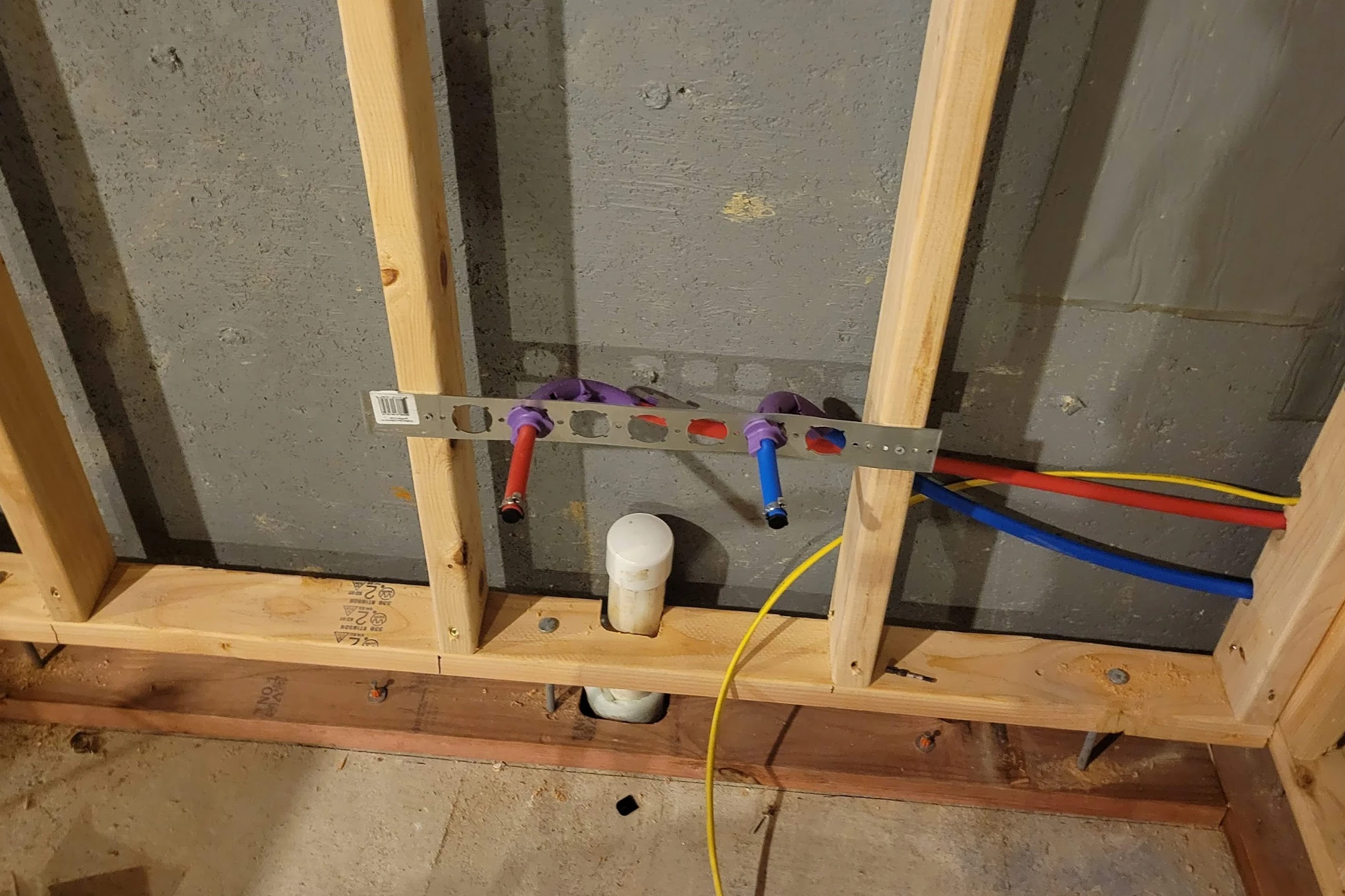 Plumbing stubouts